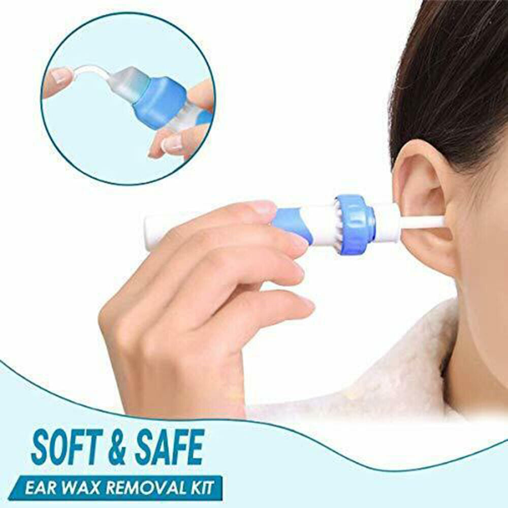 Electric Ear Cleaner Wax Remover Dirt Fluid Removal Device Earwax Cleaning Tool