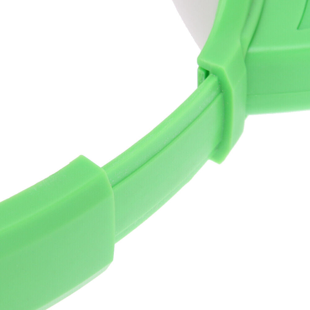 Luminous Foldable Rechargeable Headphone Cat Ear Shaped Headset (Green)-135