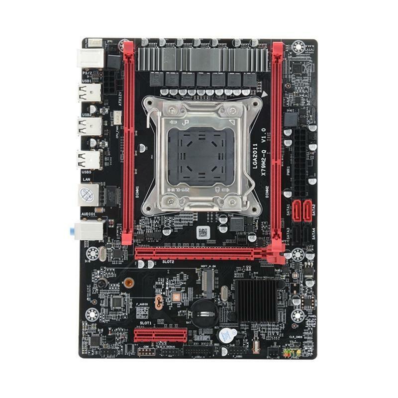 X79M2-Q Motherboard LGA 2011 PCI-E M.2 NVME Interface Support Reg ECC Xeon E5