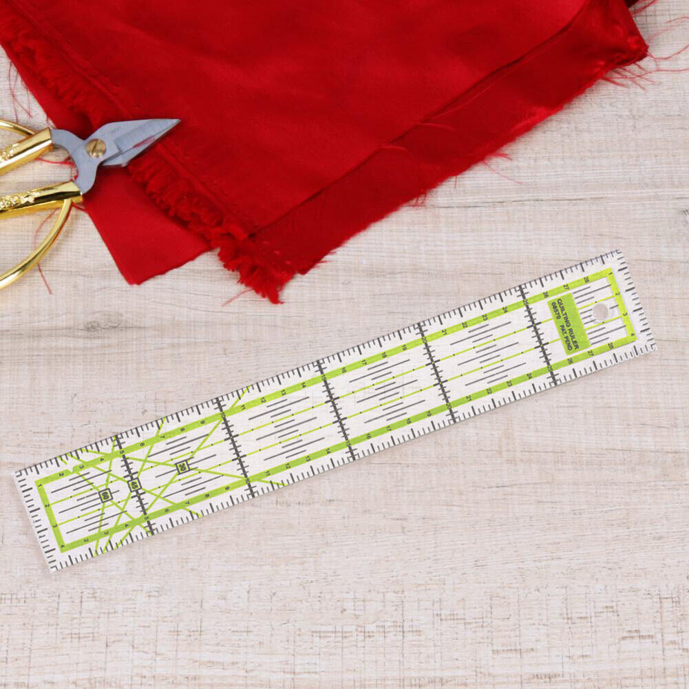 Acrylic Patchwork Ruler Double Color Quilting DIY Sewing Tools (5x30cm)