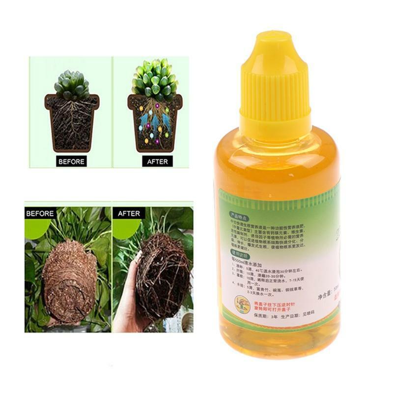 Hydroponics Start Rooting Enhancer Nutrient Solution Promote Root Growth 1.76 oz