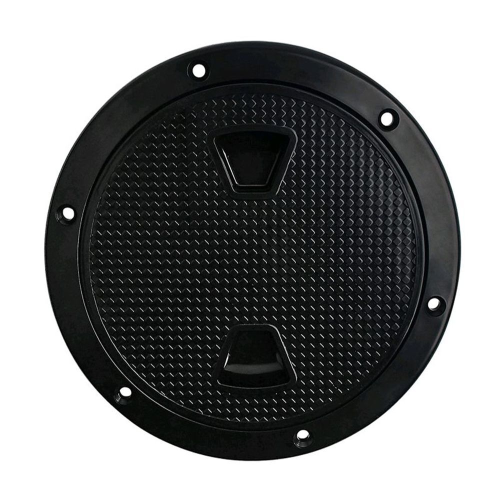 White Non-slip Round Access Hatch Deck Cover Lid Boat Marine Sailing Inspection