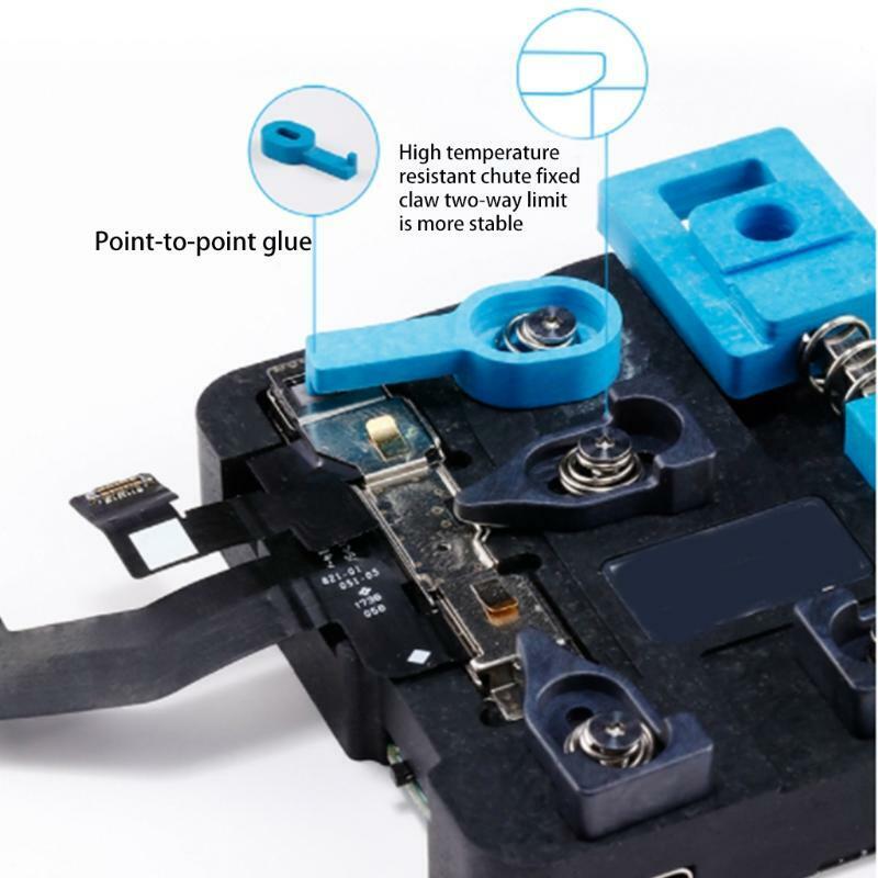 Black+ Blue Test Fixture Holder Front Camera Fixture Repair Pinch Point Parts