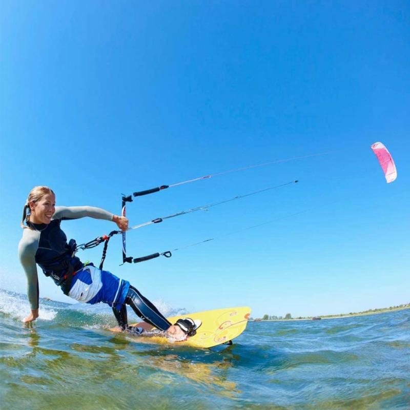 Safety PVC Reinforced Fly Kite Surfboard Fin Detachable Kiteboard Water Splitter
