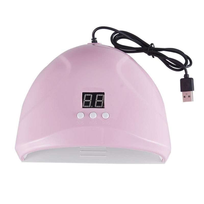 36W Nail Dryer Curing Lamp Uv Led Nail Lamp USB UV Light for Nails 3 Timer Set