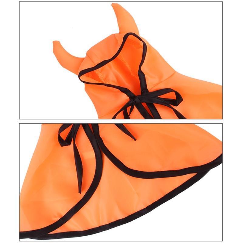 Cat Costume Set Halloween Cape Photo Props for Holiday Role-Playing Party