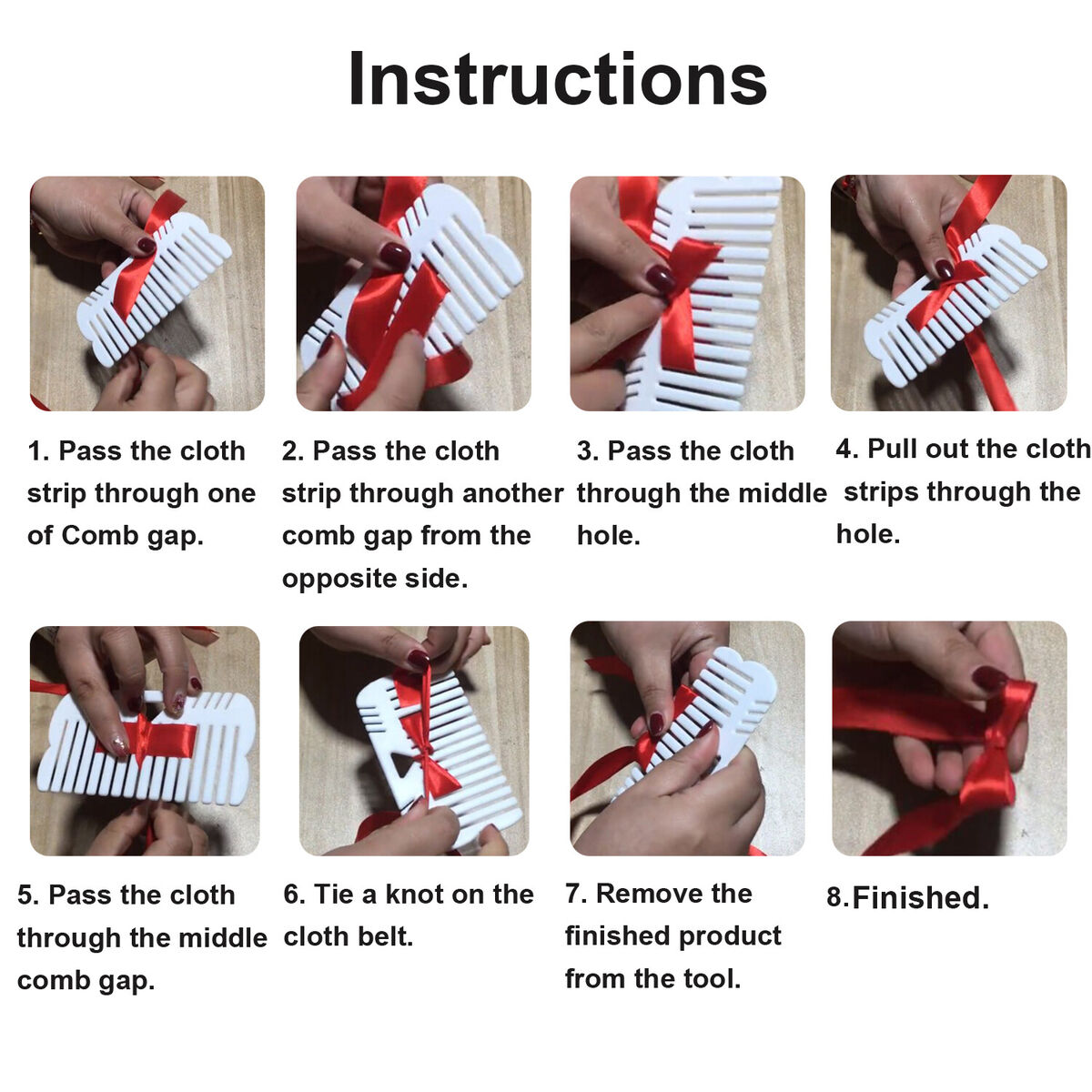 Supplies Easy To Make Sewing DIY Craft Ribbon Bow Maker Magic Tools Bowknot