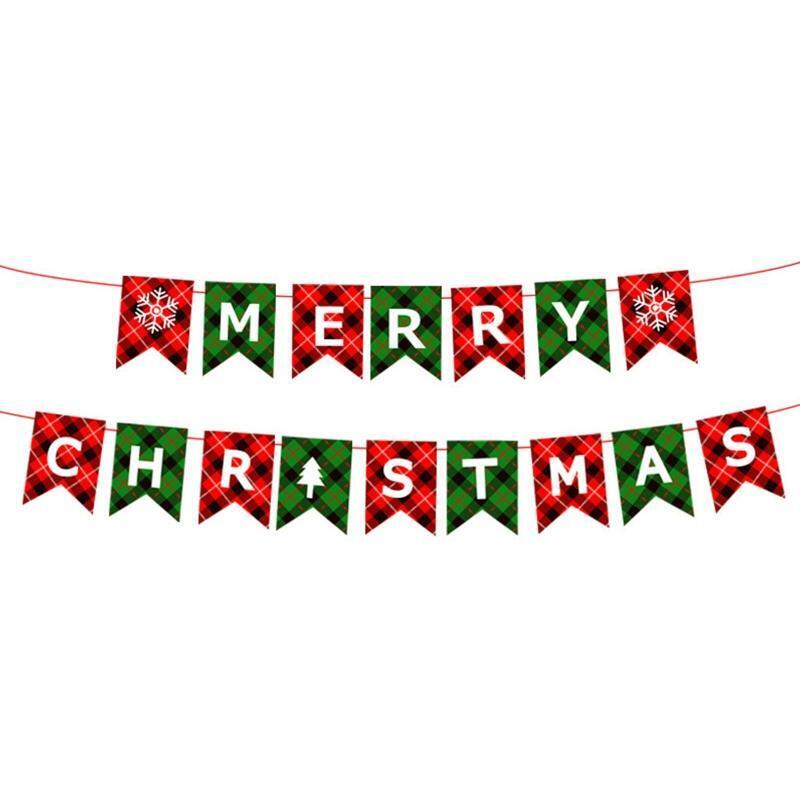 Xmas Tree Honeycomb Backdrop Paper Fan Set Hanging Ornaments for Xmas Party
