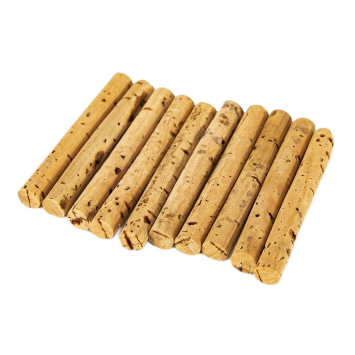 10Pieces Fishing Cork Sticks 8mm Rigs   up  for Fishing