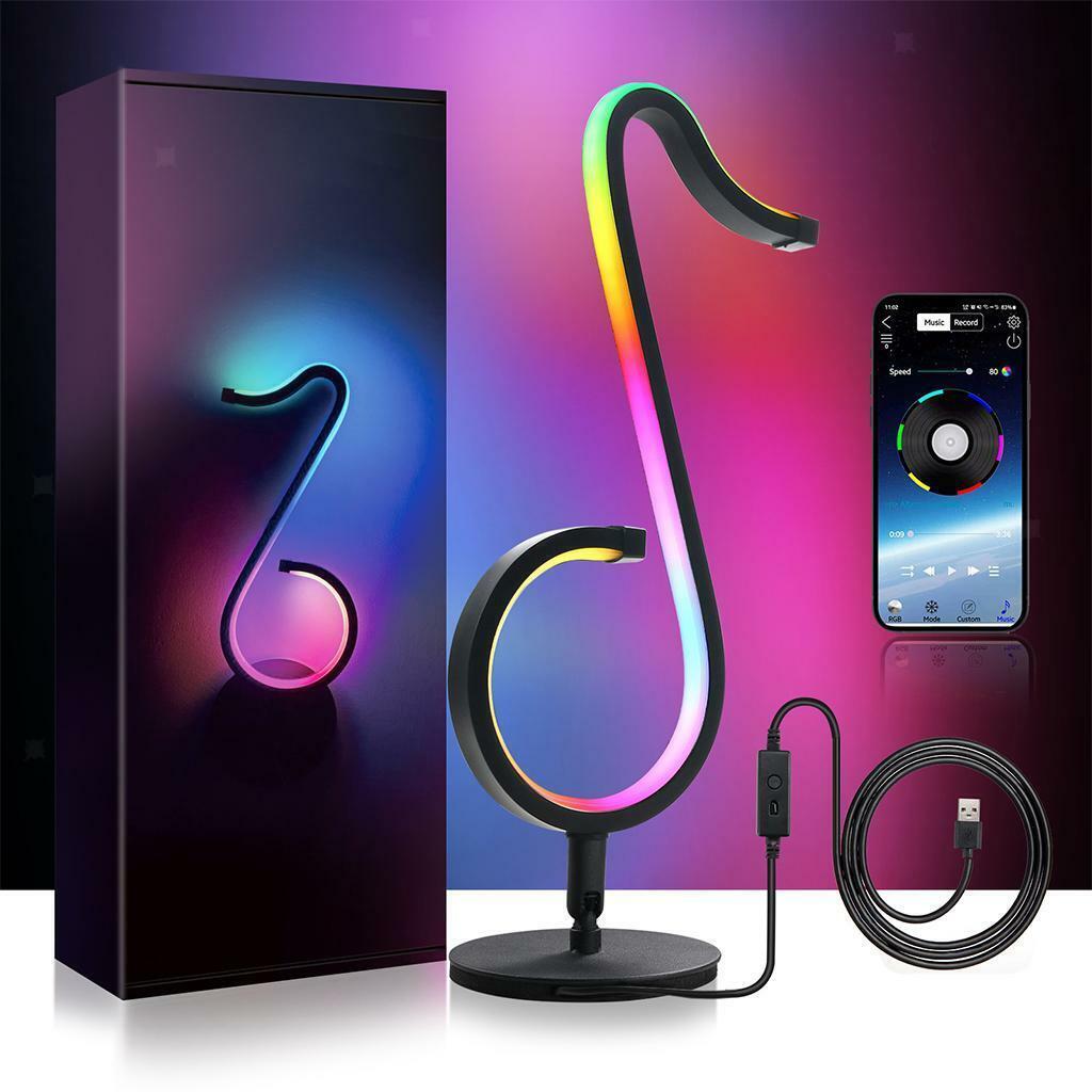 Dimmable Table Lamp Bedroom Desk   Living Room Colorful Ornaments