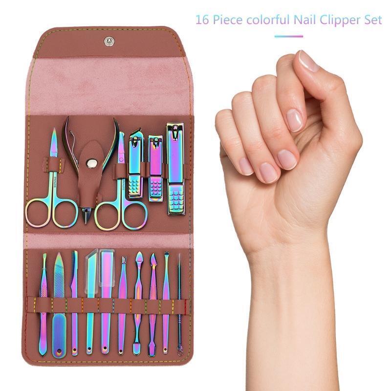 Sturdy Manicure Kit for Women Professional Nail Care Tools for Fingernails Toe