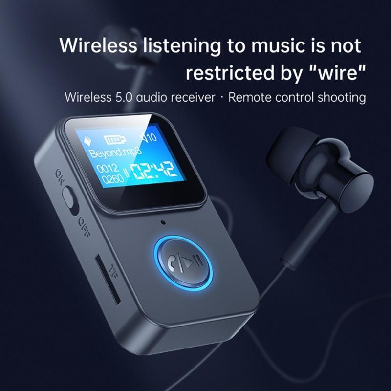 Solid Wireless Bluetooth-compatible Receiver Easy Control 10M Operation Range