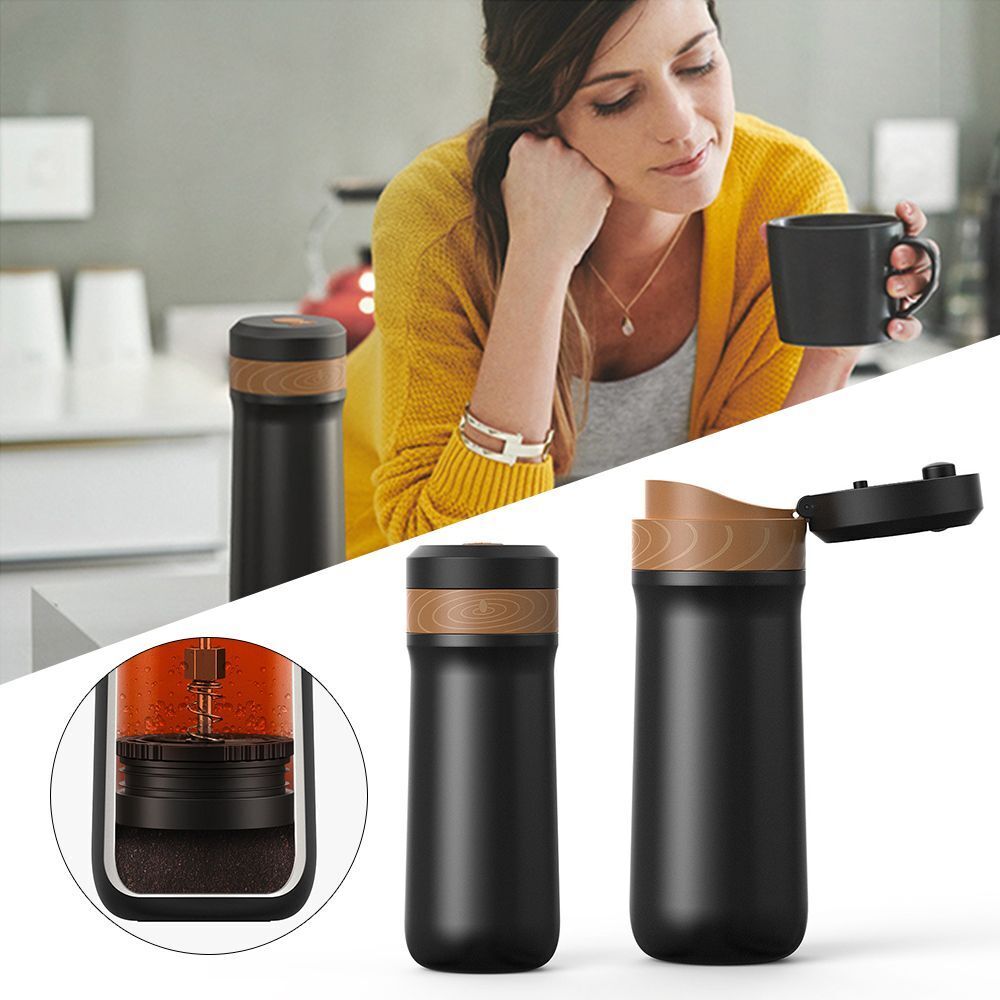 Stainless Steel Espresso Coffee Coffee Maker Tea Maker 320ML French Press