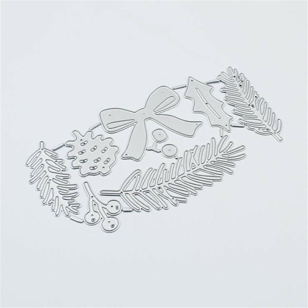 Christmas Leaves Metal Cutting Dies Stencil DIY Scrapbooking Craft Card Making