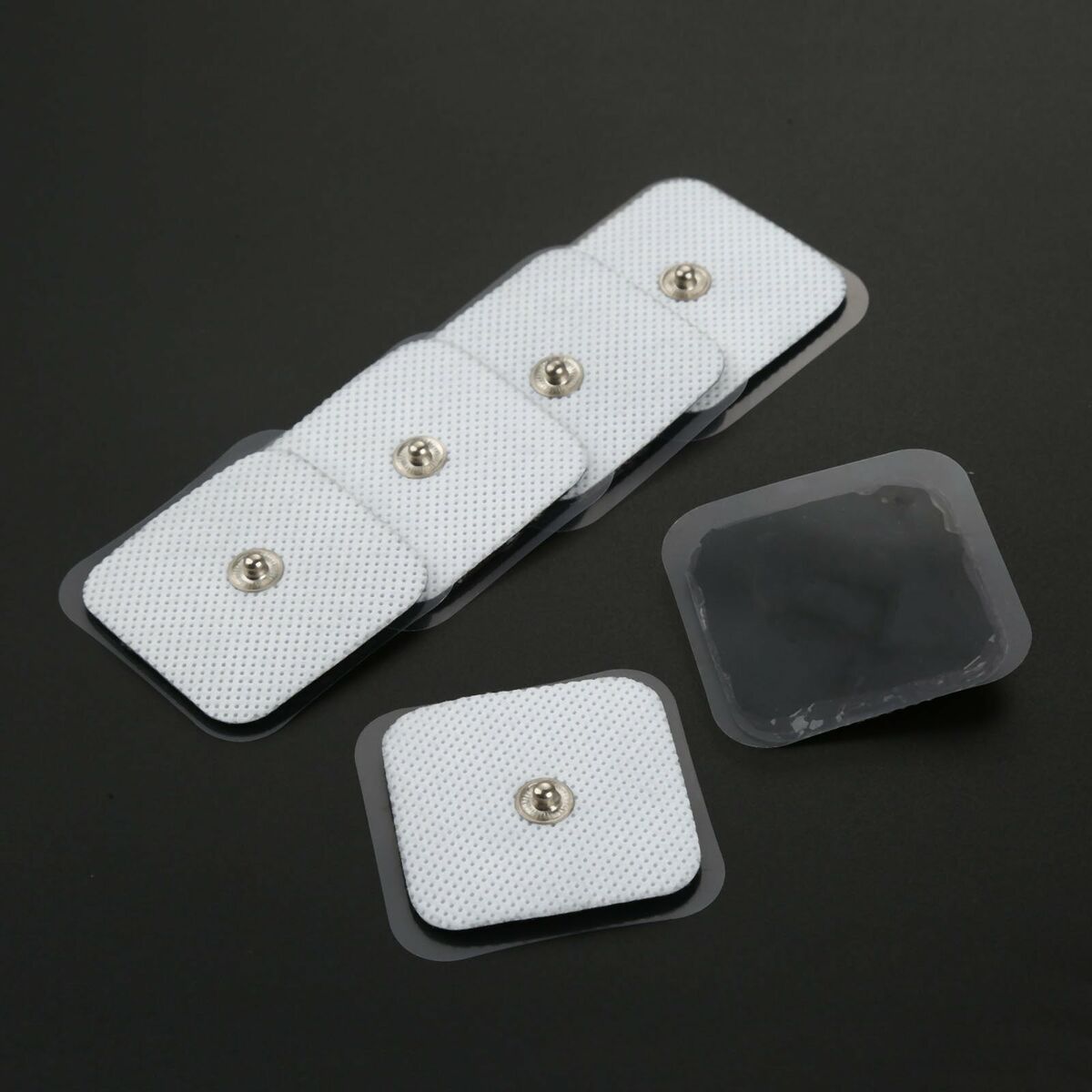 20Pcs 1.6x1.6" Snap On Electrode Pads F Tens Units Therapy Massagers Spare Parts