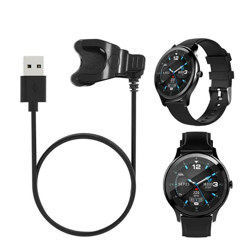 USB Cable Charger Charging Dock Cradle Adapter with Clip for -LOW G28 Watch