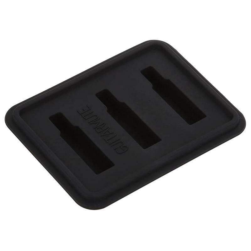 Black Color Silicone Guitar Mute Silencer 7.5x5.7cm/2.95x2.24inches