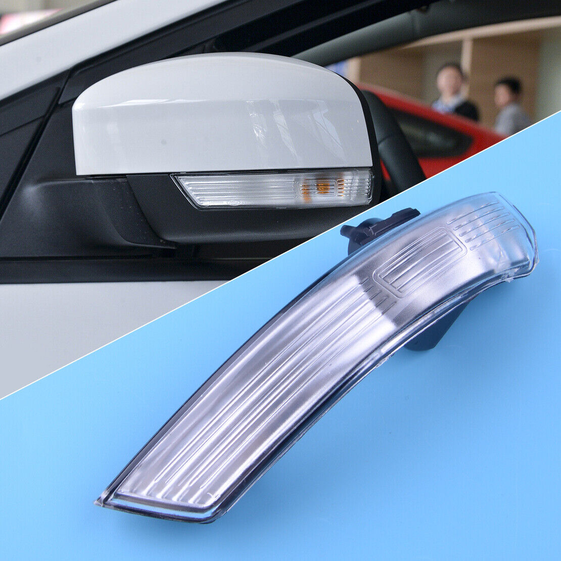 Left Wing Mirror Turn Signal Light Lens 8M5113B382AA fit for Ford Focus 08-16 li
