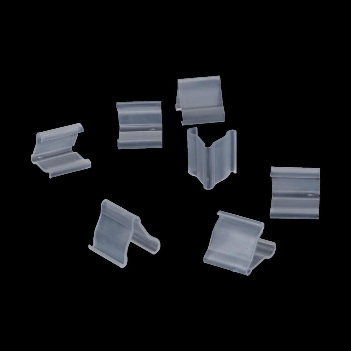 100 Balloon Plastic Clear Clips Ties Quick Easy Sealing No Knots