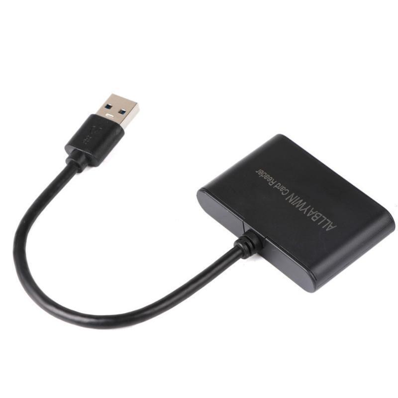 3 in 1 USB 3.0 Multi-Card Reader Hub High-speed Docking Station Powered by USB