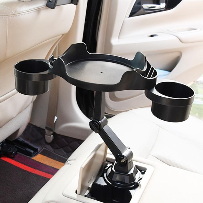 Flexible Cup Holder Expander Adapter Center Console Tray Organizer Holder