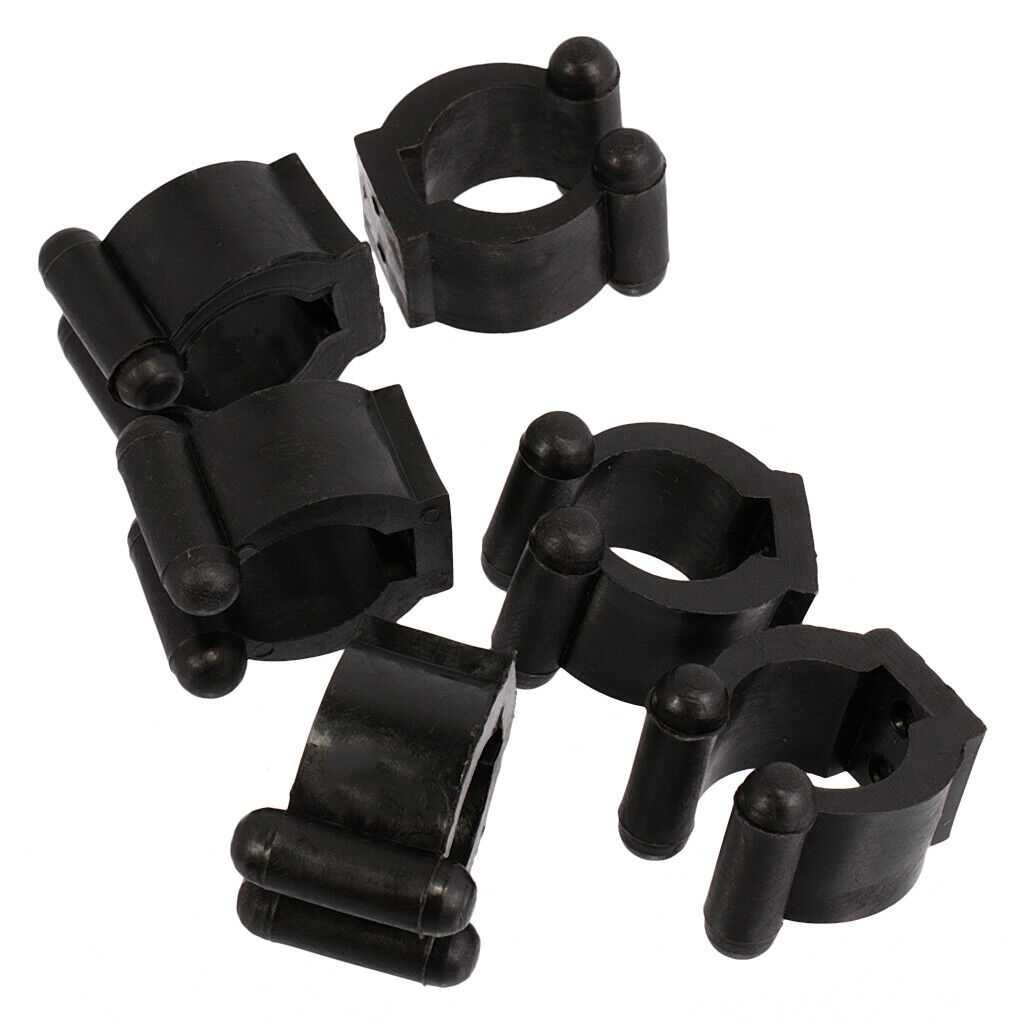 12  Black Plastic Pool Billiards    Holder ing Rack