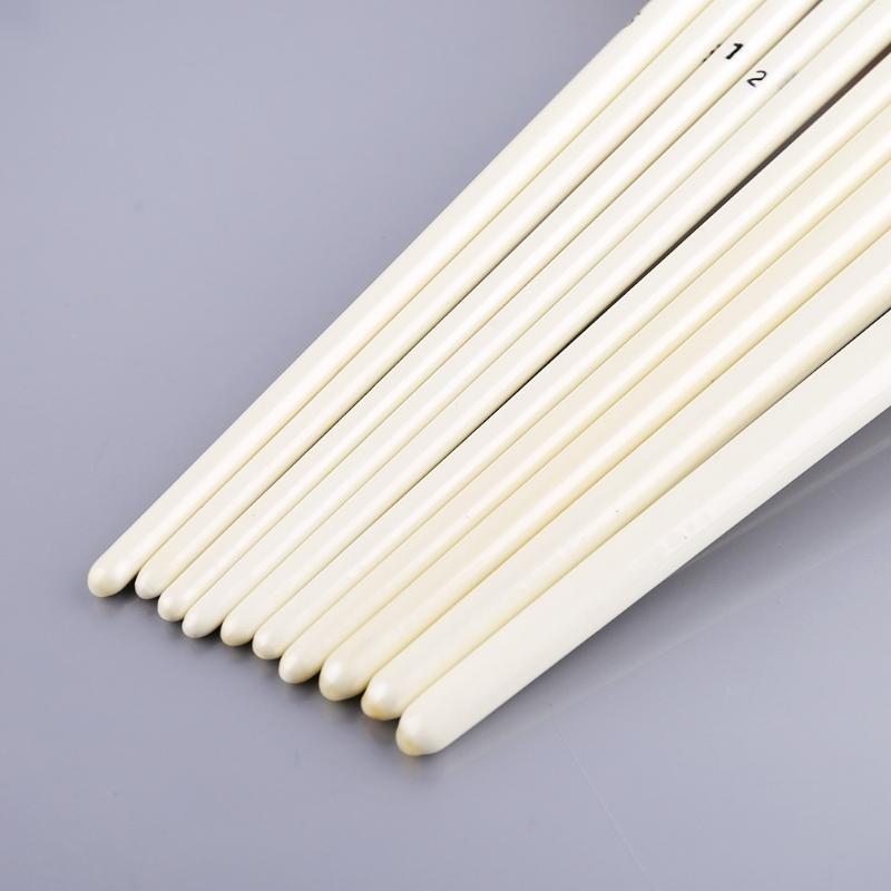 10pcs Nylon Hair Wooden Handle Watercolor Paint Brush Pen Oil Acrylic Painting