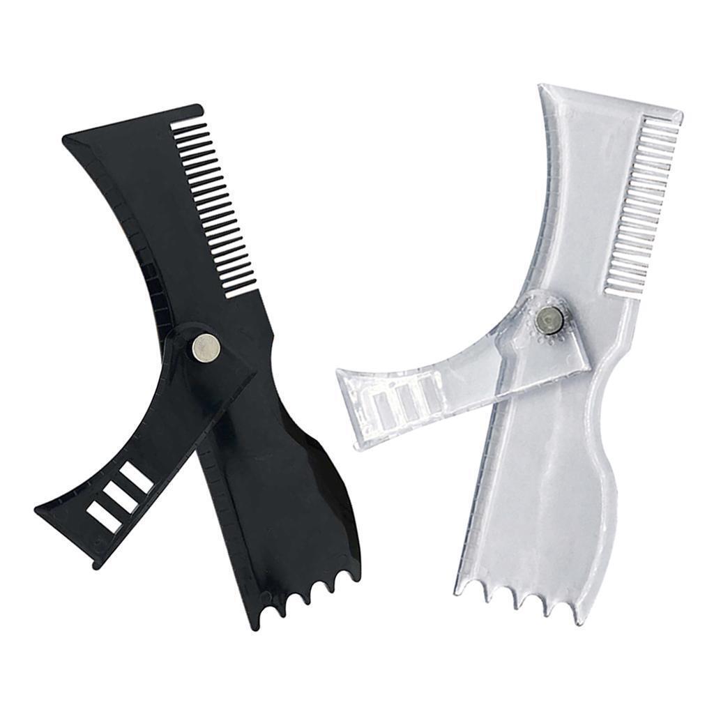 2  Beard Shaping Tool Beard Shaper Template Guide  Ruler for Men