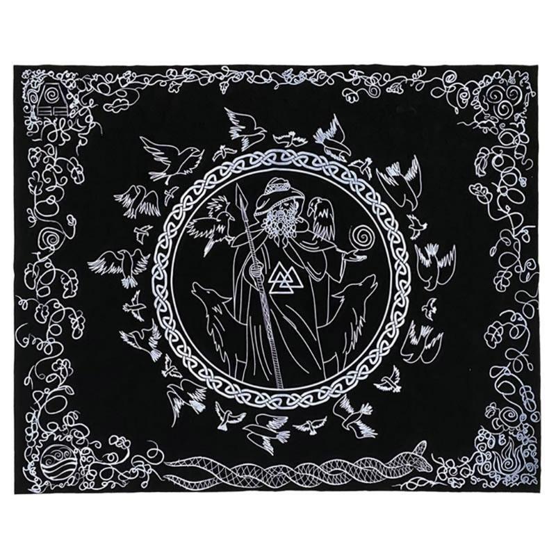 Rectangle Velvet Cloth Astrolabe Divination Speelkaarten Ta-rot Game Tafelkleed