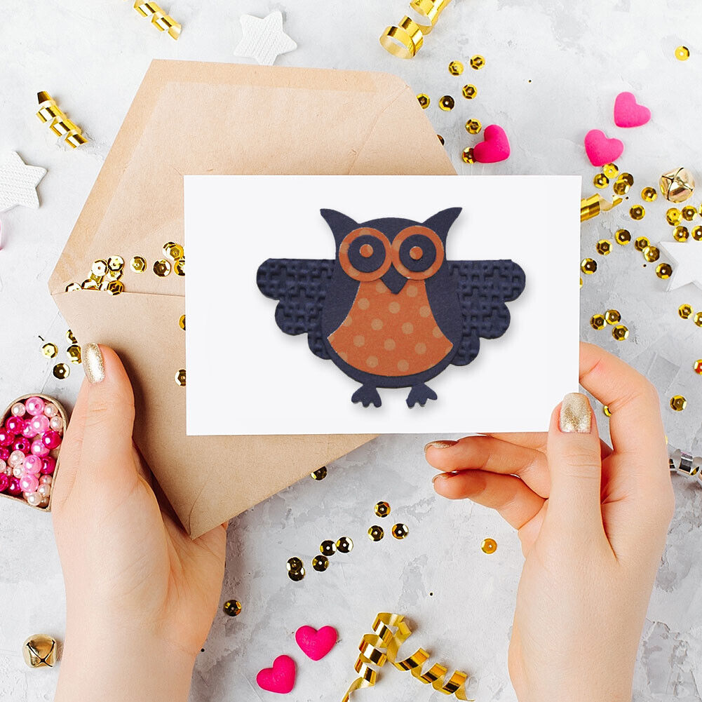 Owl Metal Cutting Dies for DIY Scrapbooking Decorative Embossing Die Cuts