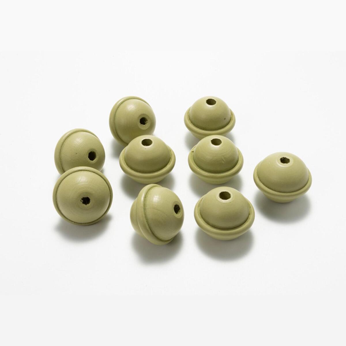 30x Rustic Round Wooden Beads Spacer Beads for Craft Home Decor Farmhouse