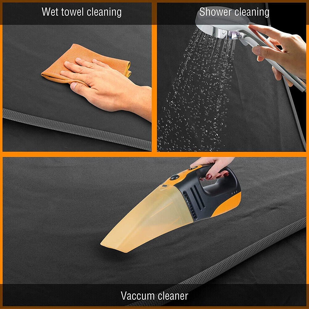 Waterproof Car Front Seat Pet Cover Protector Mat for Cat Dog Carrier Black