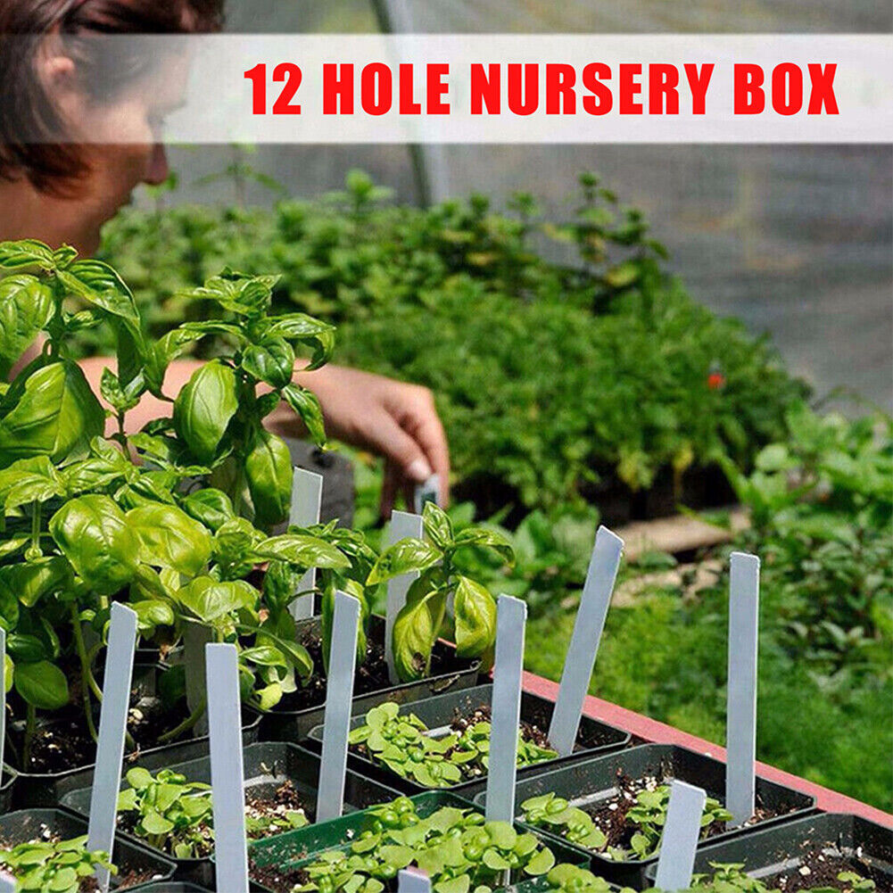 5pcs Seed Starter Trays with Grow Light Kit Adjustable temperature