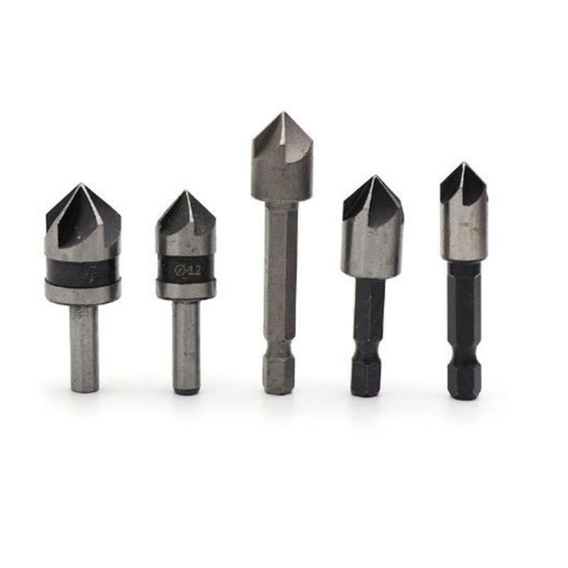 82 Degree Round Shank/ Hex Shank 5 Pieces Iron 82 Degree Round Shank