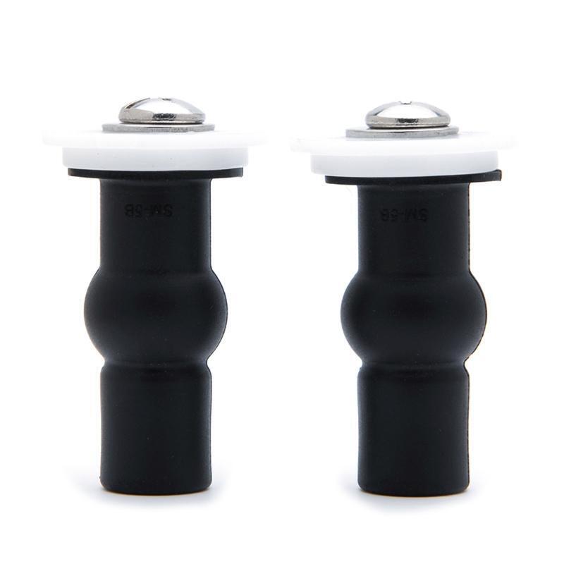 2 Pcs Universal Toilet Lid Screw Toilet Seat Connector Nuts Accessories