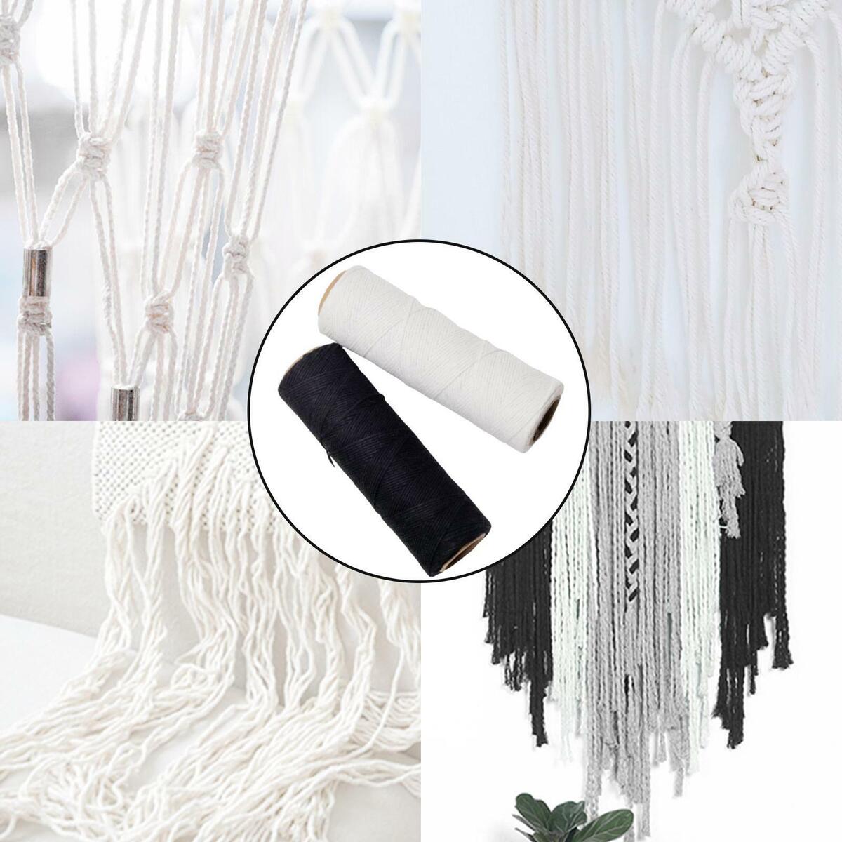 2x Weaving Loom Warp Thread Warping Thread  for Rug Crafts Carpet