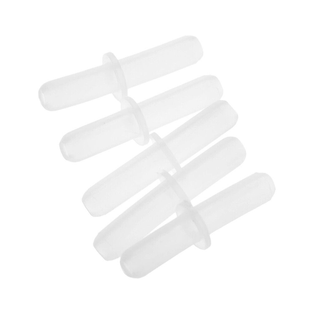 100XStraight Plastic Air Line Tubing Joint Connectors Aquarium Fish Tank 2-Way