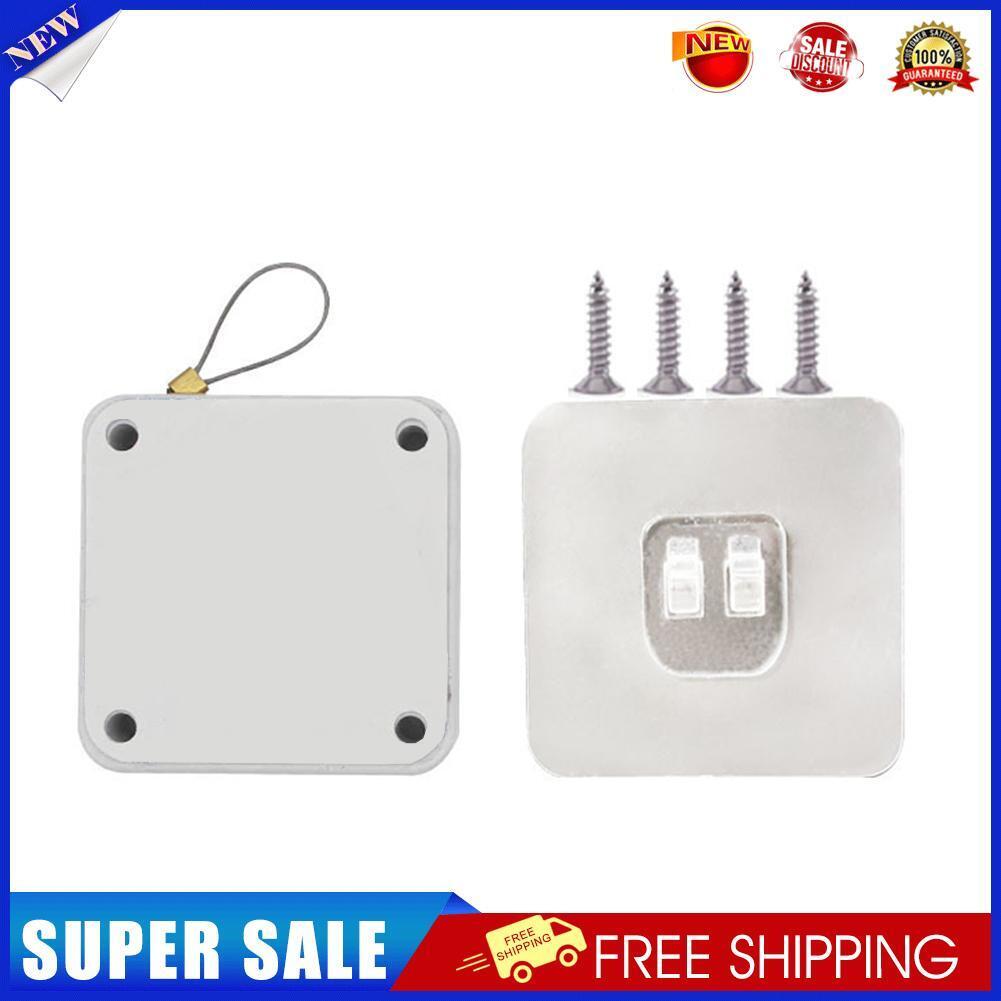 Automatic Door Closers Punch-free Sliding Door Buffer Closing (800g White)