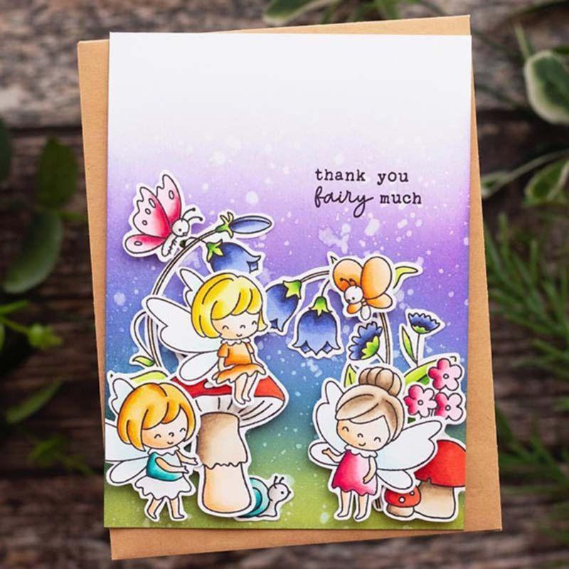 Fairy Metal Cutting Dies Stencils for DIY Scrapbooking Album Paper Card Crafts