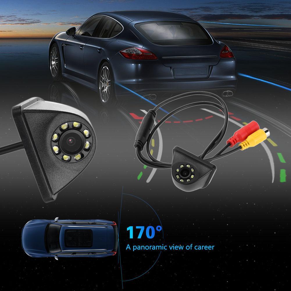 Universal 8 LED 170° Car Backup Reverse Parking Rear View Arc HD Camera