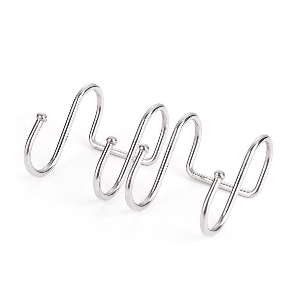 Organizer Stainless Steel Double S Shaped Hook Clasps Hooks Hanger Storage Rack