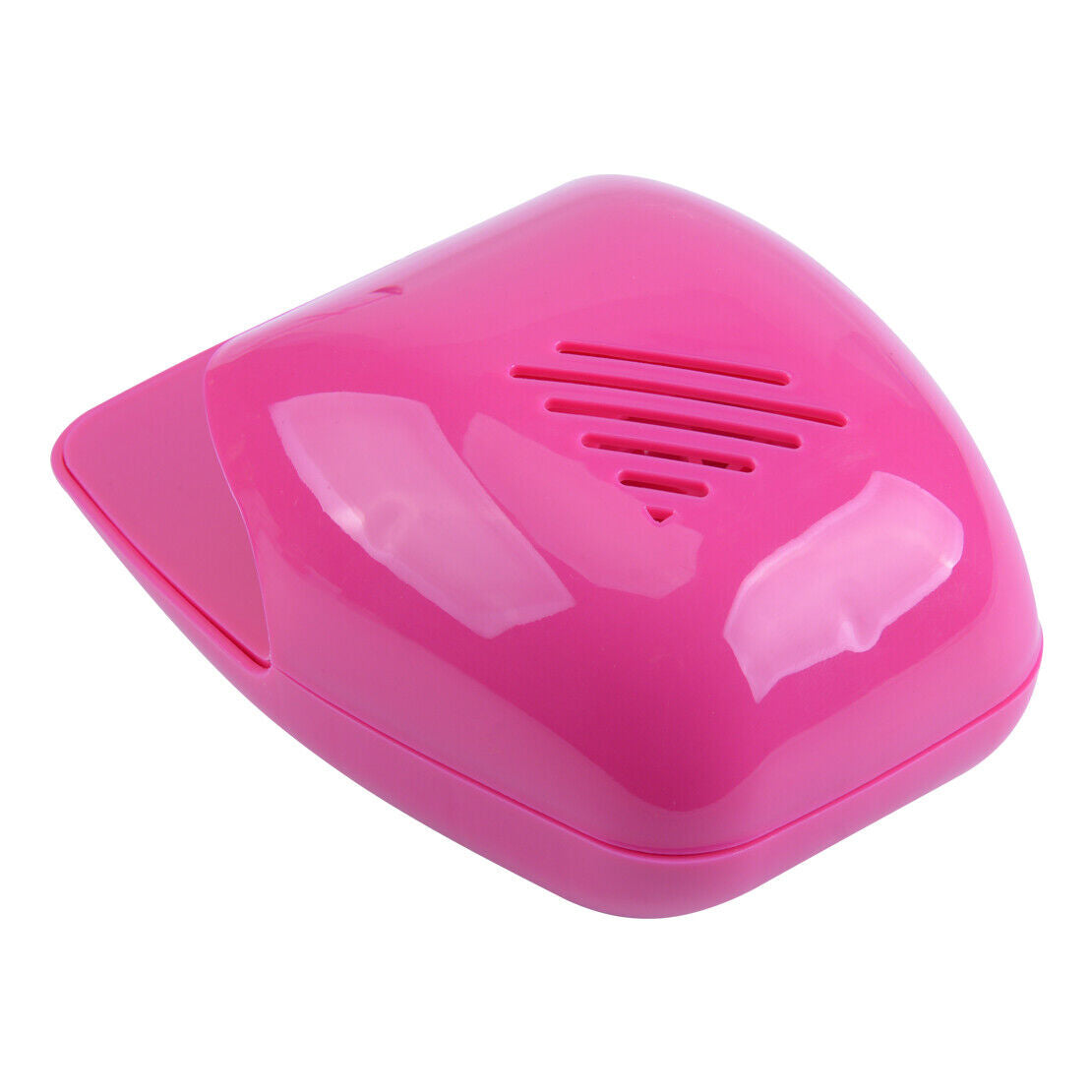 Pink Mini Nail Art Polish Dryer Finger Air Drying Blower Fan Manicure Paint