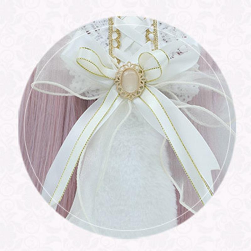 Women Pleated Lace Headband Hair Holder Girl Makeup Hairband Birthday Hair Decor