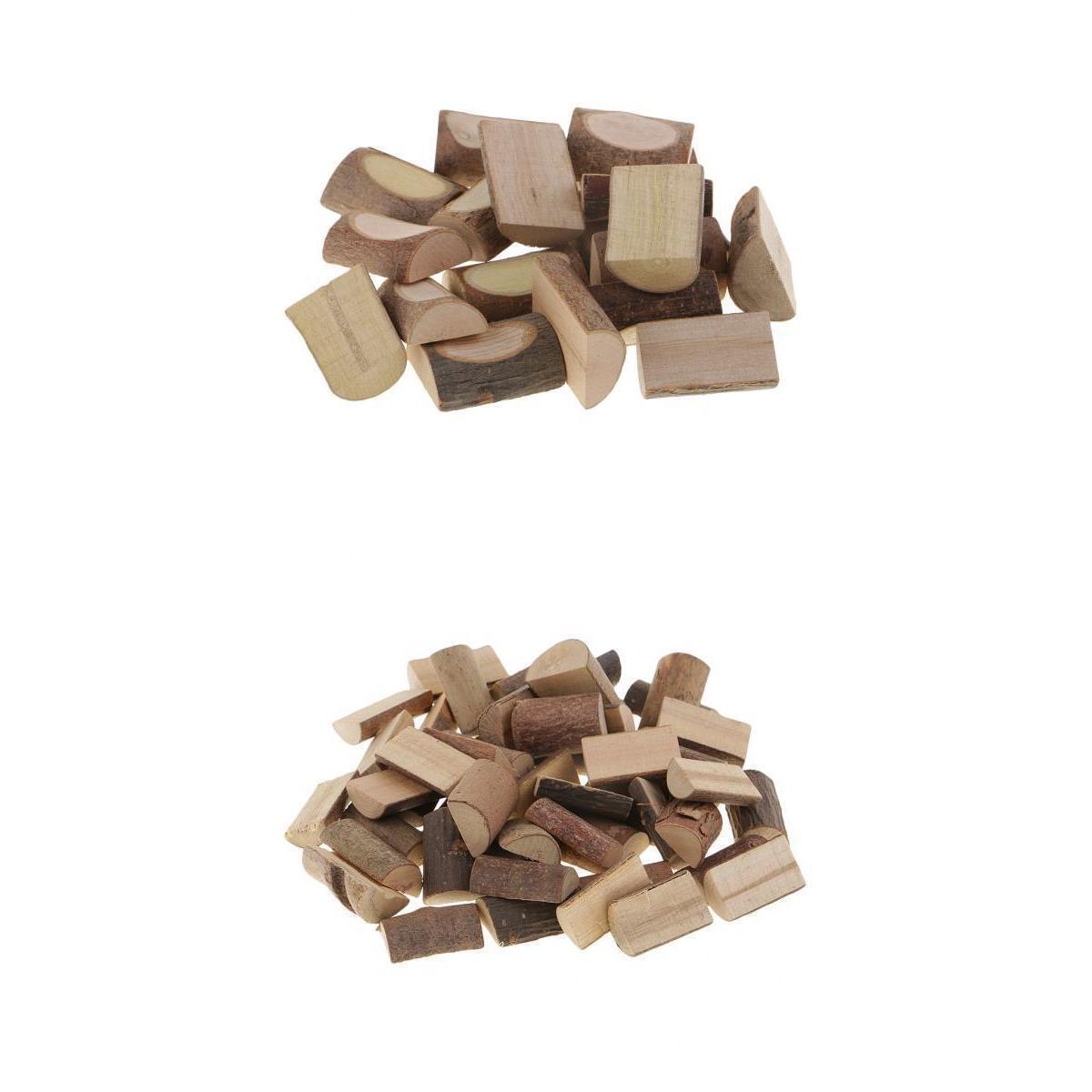 70 Pieces Natural Tree Blocks Log Slices Rustic Wedding Home