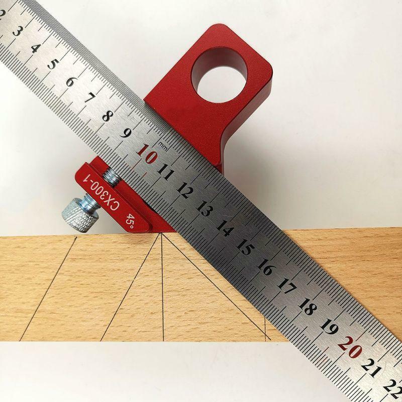 CX300-1 Woodworking 45 Degree Angle Scribe Carpenter Gauge Measurement Layout