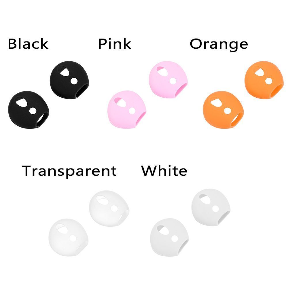 Thin Earphone Tips Noise Isolating Replacement Eartips Silicone Case Cover