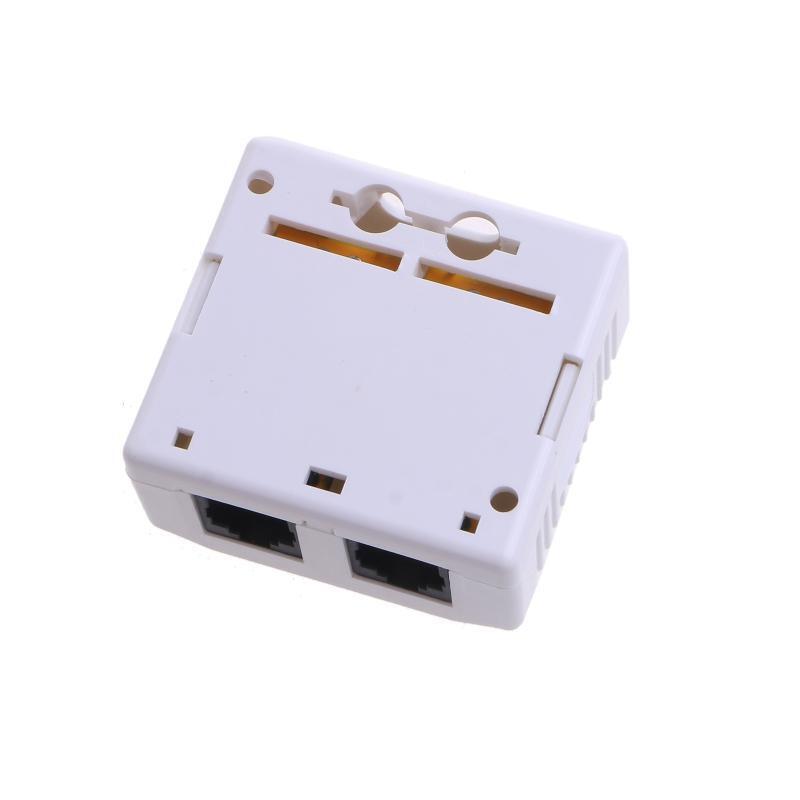 Cat5e RJ45 Keystone Jacks Module Connector Ethernet for Wall Plate Patch Panel