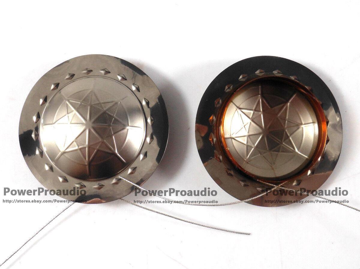 10 pcs 8 ohm 25.5 mm (25.4mm) 1 inchTitanium dome Diaphragm Tweeters voice coil