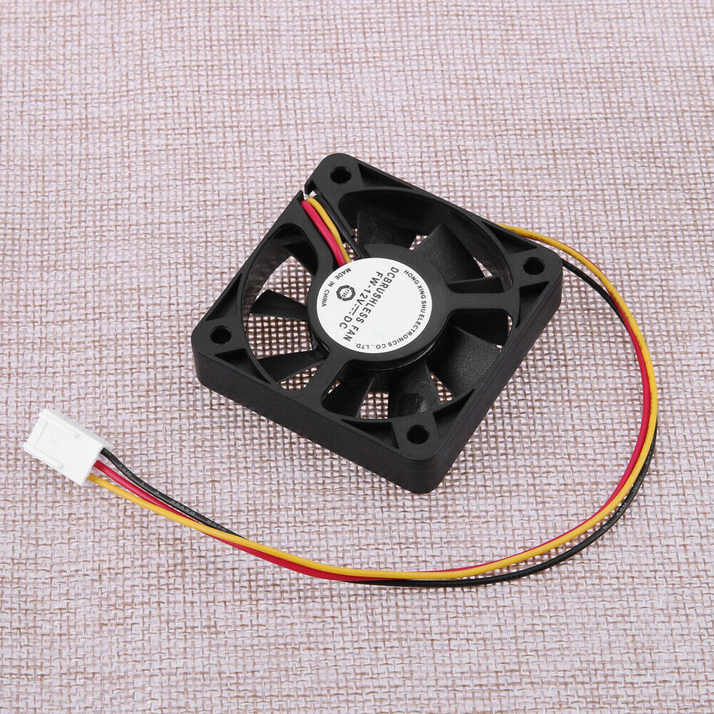 3 Pin CPU 5cm Cooling Cooler Fan Heatsinks Radiator for PC Computer 12V