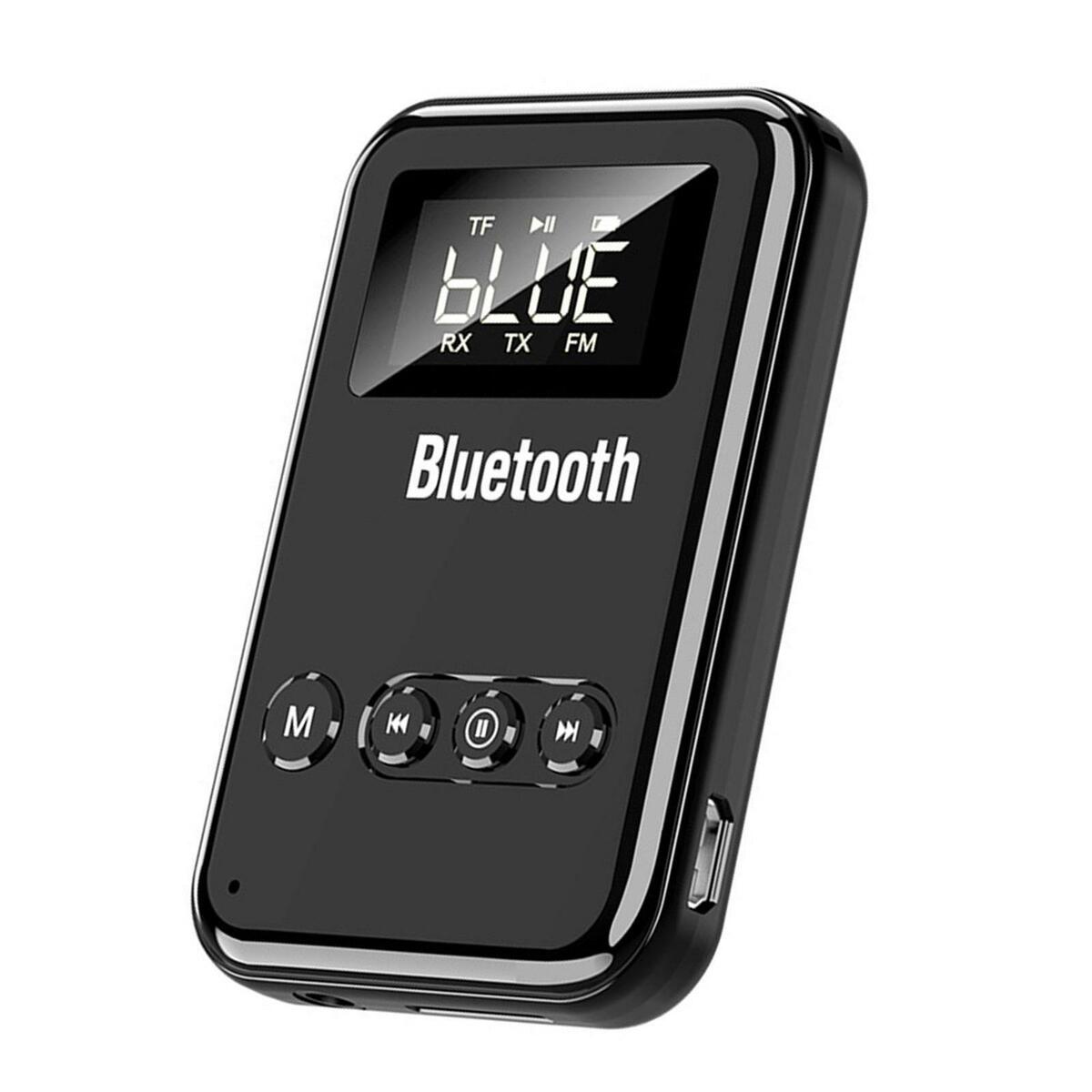 5.0 Adapter Transmitter Receiver for  FM 300mAh LED Screen